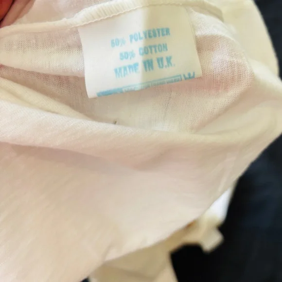 Hard Rock Cafe London White Short Sleeve Tee Shirt Women’s Large - Picture 7 of 9